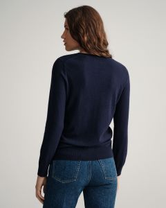 gant-naisten-puuvilla-kashmir-neulepaita-cotton-cashmere-c-neck-tummansininen-2