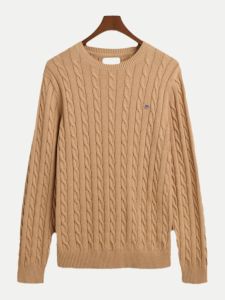 gant-neule-cotton-cable-beige-1