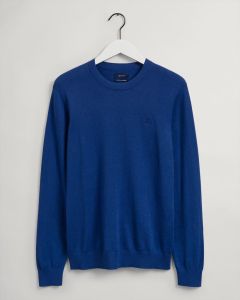 gant-neulepusero-cotton-cashmere-sininen-1