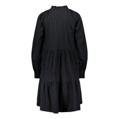 gauhar-naisten-pitkahihainen-mekko-long-sleeve-ruffled-dress-musta-2