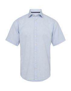 gino-marcello-miesten-lyhythihainen-kauluspaita-cotton-linen-shirt-vaaleansininen-1