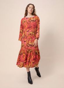 halo-naisten-mekko-reidar-linen-dress-punainen-kuosi-2