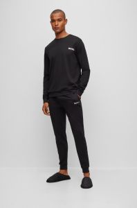 hugo-boss-miesten-pyjamasetti-gift-long-set-musta-1
