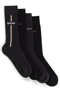 hugo-boss-miesten-sukat-4-pack-4-p-gift-iconic-harmaa-kuosi-1