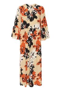 inwear-naisten-mekko-hanni-long-dress-oranssi-kuosi-1