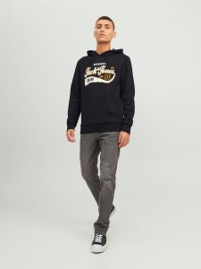 jack-and-jones-huppari-jjelogo-sweat-hood-musta-1