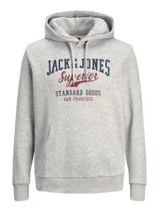 jack-and-jones-huppari-jjelogo-sweat-hood-vaaleanharmaa-1