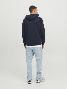 jack-and-jones-miesten-huppari-jcodust-sweat-hood-tummansininen-2