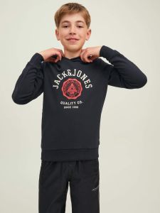 jack-jones-junior-huppari-jjelogo-sweat-hood-musta-1