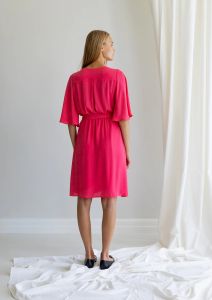 katri-niskanen-mekko-inga-dress-chiffon-fuksianpunainen-2