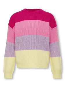 kids-only-tyttojen-raidallinen-neulepusero-kogsandy-ls-stripe-pullover-raidallinen-pinkki-1