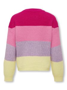 kids-only-tyttojen-raidallinen-neulepusero-kogsandy-ls-stripe-pullover-raidallinen-pinkki-2