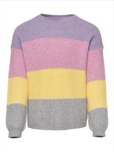 kids-only-tyttojen-raidallinen-neulepusero-kogsandy-ls-stripe-pullover-raidallinen-vaaleanpunainen-1