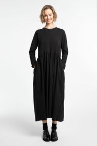 kuusama-naisten-midimekko-kuura-dress-127cm-musta-1