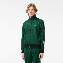 lacoste-miesten-verryttelytakki-paris-jacquard-monogram-zipped-vihrea-kuosi-1