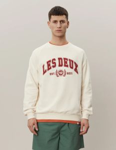 les-deux-miesten-collegepusero-university-sweatshirt-luonnonvalkoinen-1