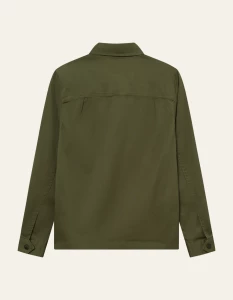 les-deux-miesten-paita-langley-overshirt-armeijanvihrea-2