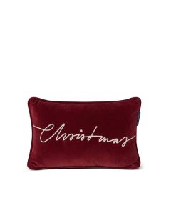 lexington-koristetyyny-christmas-cotton-velvet-pillow-punainen-1