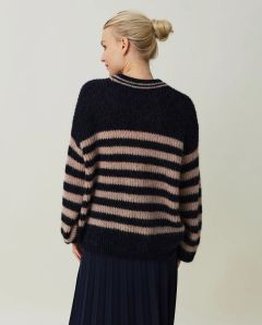 lexington-naisten-alpakkasekoitteinen-neule-paris-alpaca-sweater-raidallinen-sininen-2
