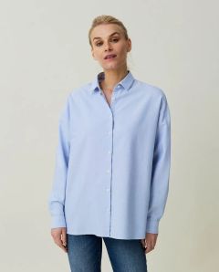 lexington-naisten-paita-edith-organic-cotton-oxford-shirt-vaaleansininen-1