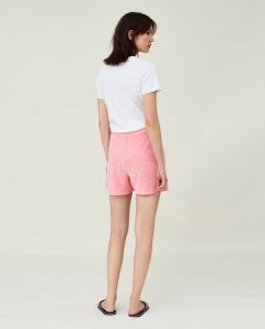 lexington-naisten-shortsit-andy-organic-cotton-terry-shorts-koralli-2
