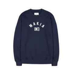 makia-miesten-collegepaita-brand-sweatshirt-tummansininen-1