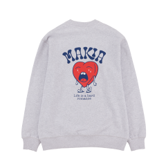 makia-unisex-collegepaita-heartache-sweatshirt-harmaa-2