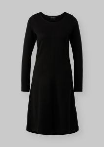 marc-o-polo-naisten-mekko-jersey-dress-2nd-hand-musta-1