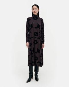 marimekko-mekko-cavea-unikko-trikoopoolomekko-musta-kuosi-1