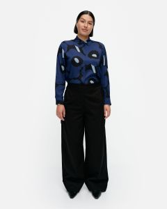 marimekko-naisten-housut-funktio-solid-puuvillahousut-musta-1