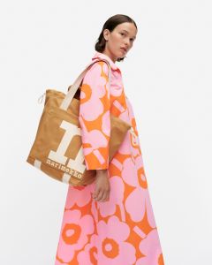 marimekko-naisten-laukku-mono-city-tote-solid-olkalaukku-kaakaonruskea-1