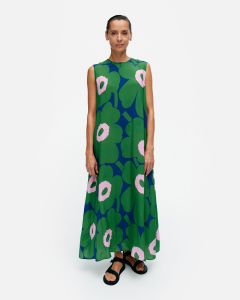 marimekko-naisten-mekko-migot-unikko-kupromekko-vihrea-kuosi-1