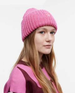 marimekko-naisten-pipo-ludia-solid-vaaleanpunainen-1