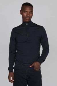 matinique-miesten-neule-mason-half-zip-merino-tummansininen-1