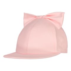 metsola-lasten-lippis-cap-with-bow-vaaleanpunainen-1
