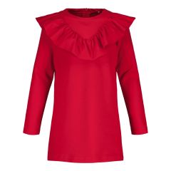 metsola-lasten-mekko-frilla-dress-kirkkaanpunainen-1