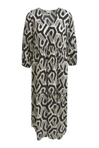 milano-italy-naisten-mekko-maxidress-black-print-musta-kuosi-1