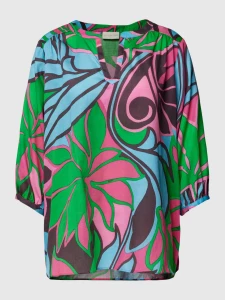 milano-italy-naisten-pusero-blouse-kiwi-print-monivarinen-kuosi-1