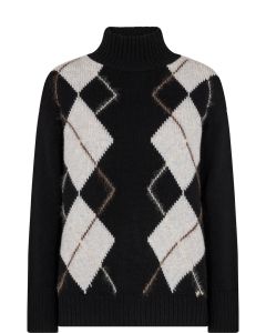 mos-mosh-naisten-neulepusero-zima-diamond-knit-musta-kuosi-1