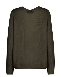 mos-mosh-neule-thora-v-neck-knit-tummanvihrea-2