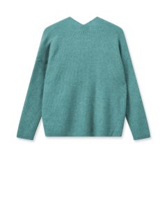 mos-mosh-neule-thora-v-neck-knit-vaaleanvihrea-2