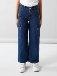 name-it-lasten-farkut-nkfrose-hw-wide-cargo-jeans-indigo-2