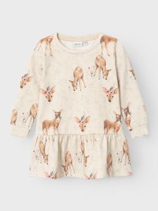 name-it-lasten-mekko-nmfobambi-sweat-dress-beige-kuosi-1