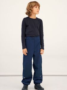 name-it-lasten-softshellhousut-alfa-solid-tummansininen-2