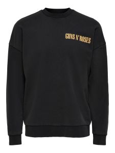 only-and-sons-miesten-collegepaita-guns-n-roses-sweat-musta-1