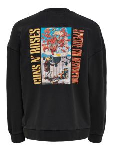 only-and-sons-miesten-collegepaita-guns-n-roses-sweat-musta-2