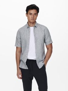 only-and-sons-miesten-kauluspaita-onscaiden-ss-solid-linen-sininen-kuosi-1