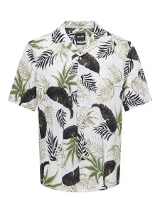 only-and-sons-miesten-kauluspaita-wayne-life-viscose-shirt-valkopohjainen-kuosi-2