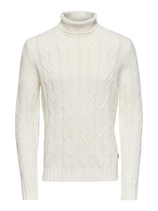 only-and-sons-miesten-neule-onsnew-rigge-cable-roll-neck-knit-valkoinen-2