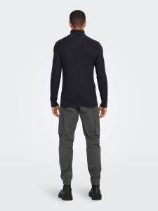 only-and-sons-miesten-neulepusero-kay-reg-roll-neck-knit-musta-2